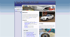 Desktop Screenshot of jack-frost.co.uk