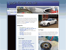 Tablet Screenshot of jack-frost.co.uk